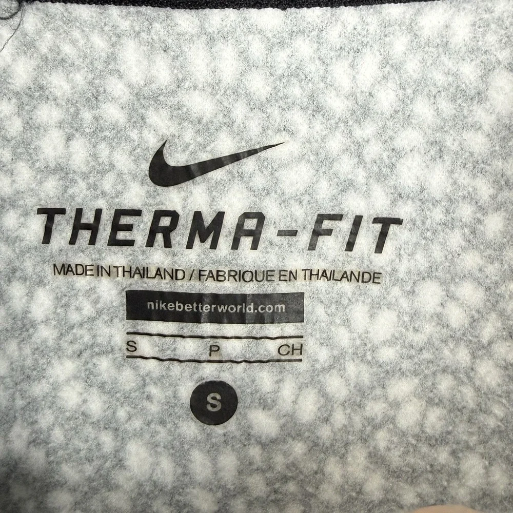 Nike Womens Therma-Fit All Time Petal Pullover Training Hoodie White Black S
